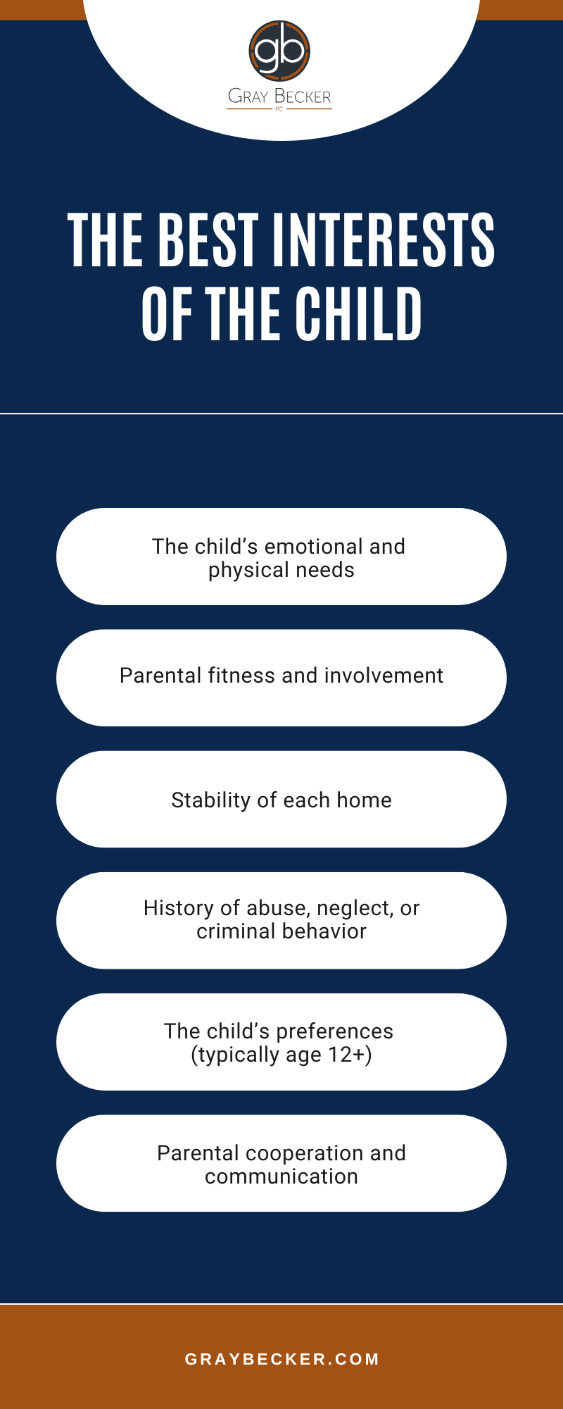 The Best Interests Of The Child Infographic